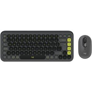 Keyboard & Mouse Logitech POP Icon Combo, Bluetooth, Graphite, SLO g.