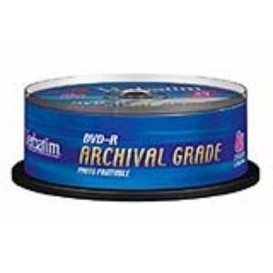 DVD-R Verbatim Archival Grade, Kapacitet 4.7GB, 25 komada, Brzina 8×