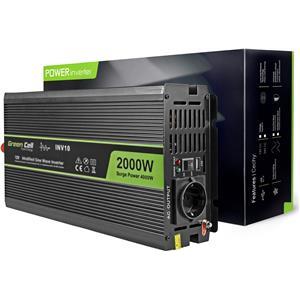 Green Cell 12V na 230V Modyfikowana sinusoida 2000W