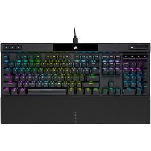 Tipkovnica Mehanička Corsair K70 RGB PRO Backlit RGB LED, CORSAIR OPX, Black, Black PBT Key