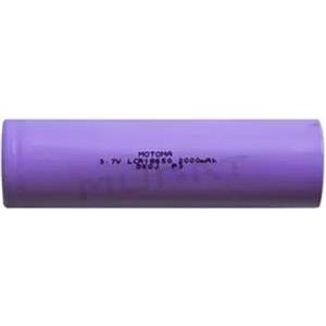 Baterija litijeva 3,7V 18650 Li-Ion 2000mAh, Motoma