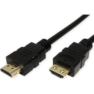 Roline VALUE HDMI Ultra kabel s mrežom, M/M, 7,5m, crni