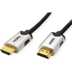 Roline VALUE HDMI 10K Ultra High Speed kabel v2.1, M/M, crni, 3.0m