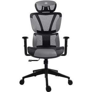 BIT FORCE uredska stolica ROYAL LM-2D crno/siva