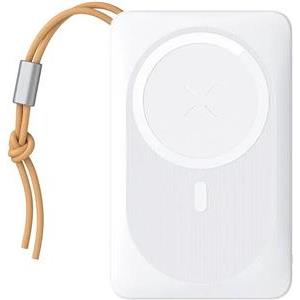 VEGER portable battery MagOn 10000 mAh, white