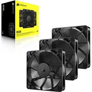 Corsair RS120 Computer case Fan 12 cm Black 3 pc(s)