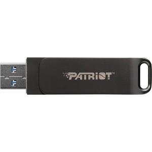 Flashdrive PATRIOT Rage R550 256GB 100 MB/S USB A+C Swivel Design (PE256GR550DSAD) Black