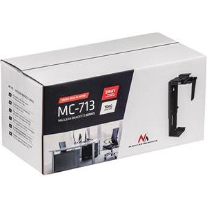 The MC-713 PC Holder Computer Under Desk Table Bracket Support Storage