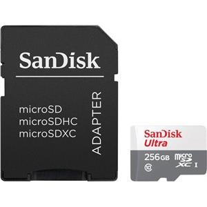 SANDISK Ultra 256GB microSDXC + SD Adpt