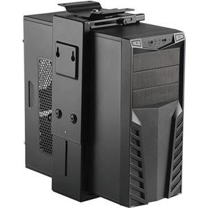 Techly ICA-CS 66 CPU holder Under desk CPU holder Black