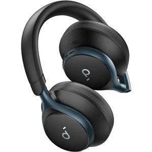 ANKER SOUNDCORE SPACE ONE PRO HEADPHONES: CRNA-SLUŠALICE+ANKER SOUNDCORE SPACE ONE PRO STORAGE BAG