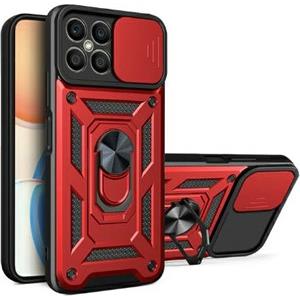 MM TPU XIAOMI REDMI NOTE 14 PRO-- 5G ANTI-SHOCK WITH RING crvena
