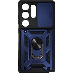 MM TPU SAM GALAXY S25 ULTRA - ANTI-SHOCK WITH RING plava