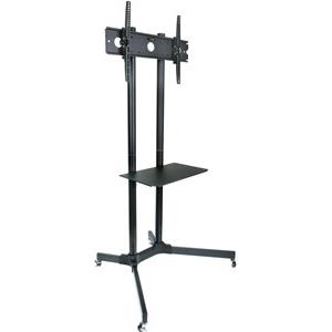 Techly Floor Trolley with Shelf Support LCD / LED / Plasma 30-65