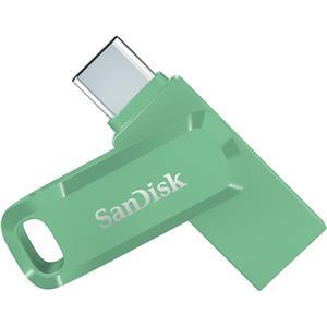 SanDisk Ultra Dual Drive Go USB Type-C, Global, 400MB/s 256GB- green