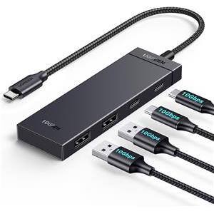 Ugreen USB-C Hub 10Gbps with 2x USB-C 3.2 and 2x USB 3.2