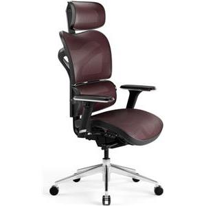 Diablo V-COMMANDER Office armchair Black, Burgundy