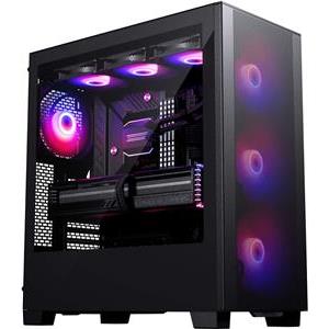 Physeks XT Pro Ultra Tempered Glass E-Atx Black Housing