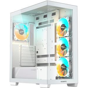 Gigabyte C500 Panoramic Stealth Ice USB-C USB 3.2 GEN2 ATX ARGB Lighted housing, white