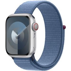 APPLE Watch Series 10 GPS + Cellular 46mm Silver Aluminium Case with Blue Cloud Sport Loop