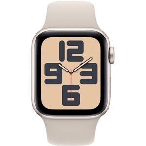 APPLE Watch SE GPS 40mm Starlight Aluminium Case with Starlight Sport Band - S/M