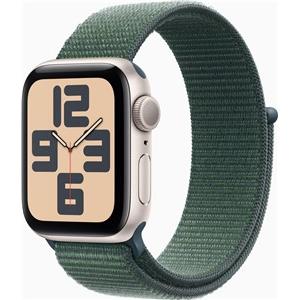 APPLE Watch SE GPS 40mm Starlight Aluminium Case with Lake Green Sport Loop