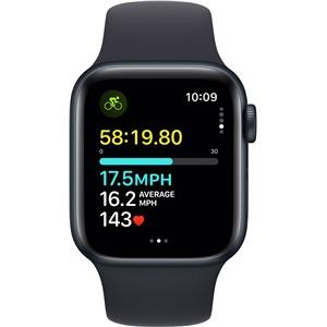 APPLE Watch SE GPS + Cellular 40mm Midnight Aluminium Case with Midnight Sport Band - S/M