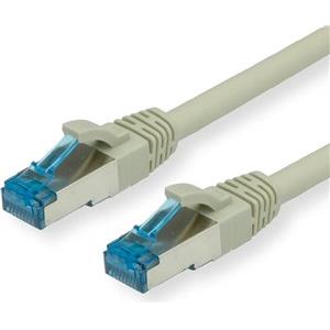 Roline VALUE S/FTP mrežni kabel Cat.6a, sivi, 15m
