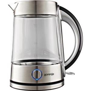 Kuhalo vode Gorenje K 17 G 2200 W, kapacitet 1,7 l, inox/stakleno kućište, auto shut off, odjeljiv filter