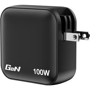 Verbatim Mini GaN zidni punjač 100W, 3×USB-C/1×USB-A, PD/QC 3.0