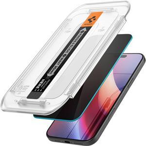 Spigen Glass tR EZ Fit (Privacy) 2 Pack, transparency - iPhone 16 Pro Max (AGL07908)