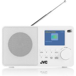 JVC DAB radio RA-E611W-DAB white