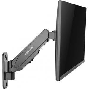 ONKRON TV Monitor Wall Mount Bracket for 13” – 34” Screens Full Motion with Gas Spring, Black