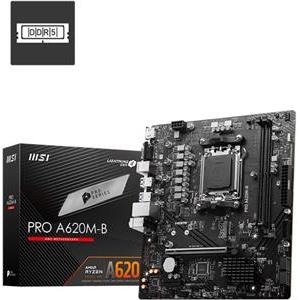 Matična ploča AM5 MSI A620M-B Pro mATX, 7E28-017R