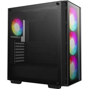 Case DeepCool MATREXX 55 V4 C, ATX, ARGB, Tempered Glass, Black