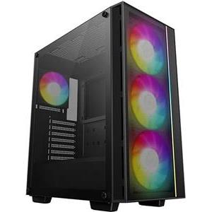 Case DeepCool MATREXX 55 MESH V4 C, ATX, ARGB, Tempered Glass, Black