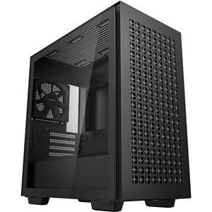 Case DeepCool CH370, Micro-ATX, Tempered Glass, Black