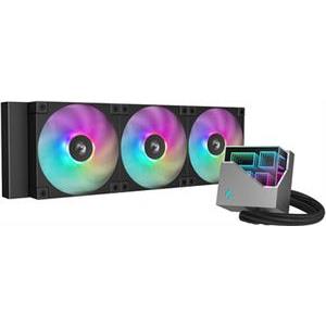 AIO Liquid Cooler DeepCool LT360 ARGB, 360mm, RGB, Black