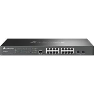 TP-LINK 16-Port 2.5G and 2-Port 10GE SFP+ L2+ Managed switch / switch with 8-Port PoE+