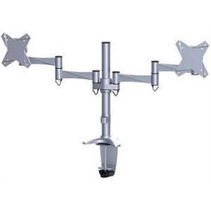 Neomounts FPMA-D1330DSILVER, stolni nosač za dva monitora do 27