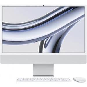 Apple 24-inch iMac with Retina 4.5K display, Nano glass: Apple M4 chip with 10-core CPU and 10-core GPU, 256GB SSD, 16GB - Silver