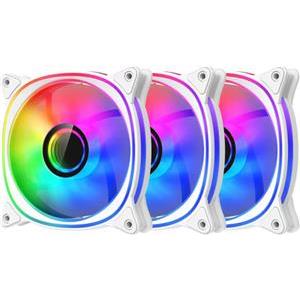 LC-Power LC-CF-120-ARGB-KIT, bijeli, 3 pack