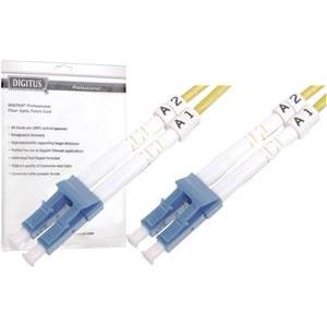 Digitus LC-LC SM Duplex Fiber Optic Patch Cord, 10m