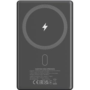 CANYON power bank OnPower 510 slim Magsafe 10000 mAh PD20W Dark Grey