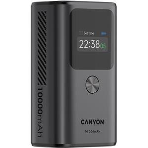CANYON power bank OnPower 130 TFT 10000 mAh PD30W Dark Grey
