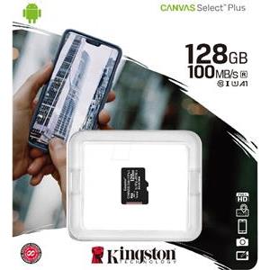 Kingston Canvas Select Plus - flash memory card - 128 GB - microSDXC UHS-I