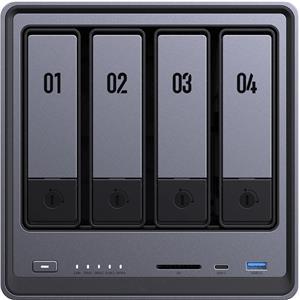 URGREEN NASYNC DXP4800 for 4+2 disks, Intel N100, 8GB DDR5, 2.5GBE Network