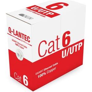 A-LAN KIU6PVC305Q networking cable 305 m Cat6 U/UTP (UTP) Grey