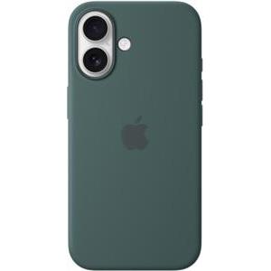 Apple iPhone 16 Silicone Case with MagSafe lake green