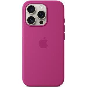 Apple iPhone 16 Pro Silicone Case with MagSafe fuchsia